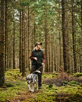 Damen Fleeceweste Smaland, Pinewood