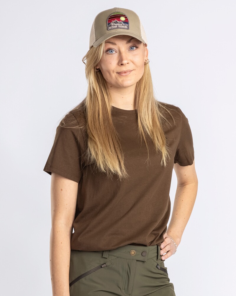 Damen T-Shirts, 3er-Pack, Pinewood