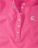 Piqué-Shirt mit Vichykaro-Details, Luis Steindl