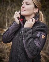 Damen Longjacke Pilefleece, Parforce Active