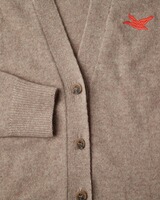 Strick-Cardigan Flugentenmotiv, Brigitte von Schönfels