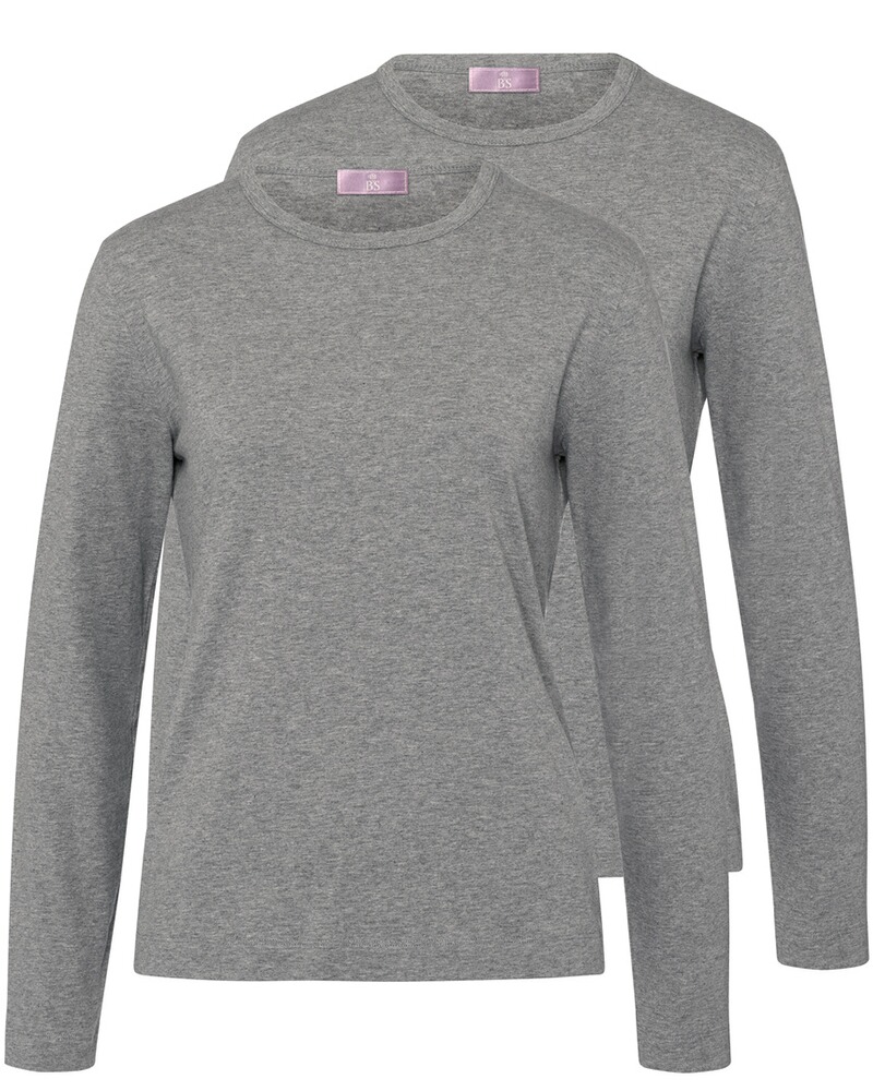 Langarm-Shirts im Doppelpack