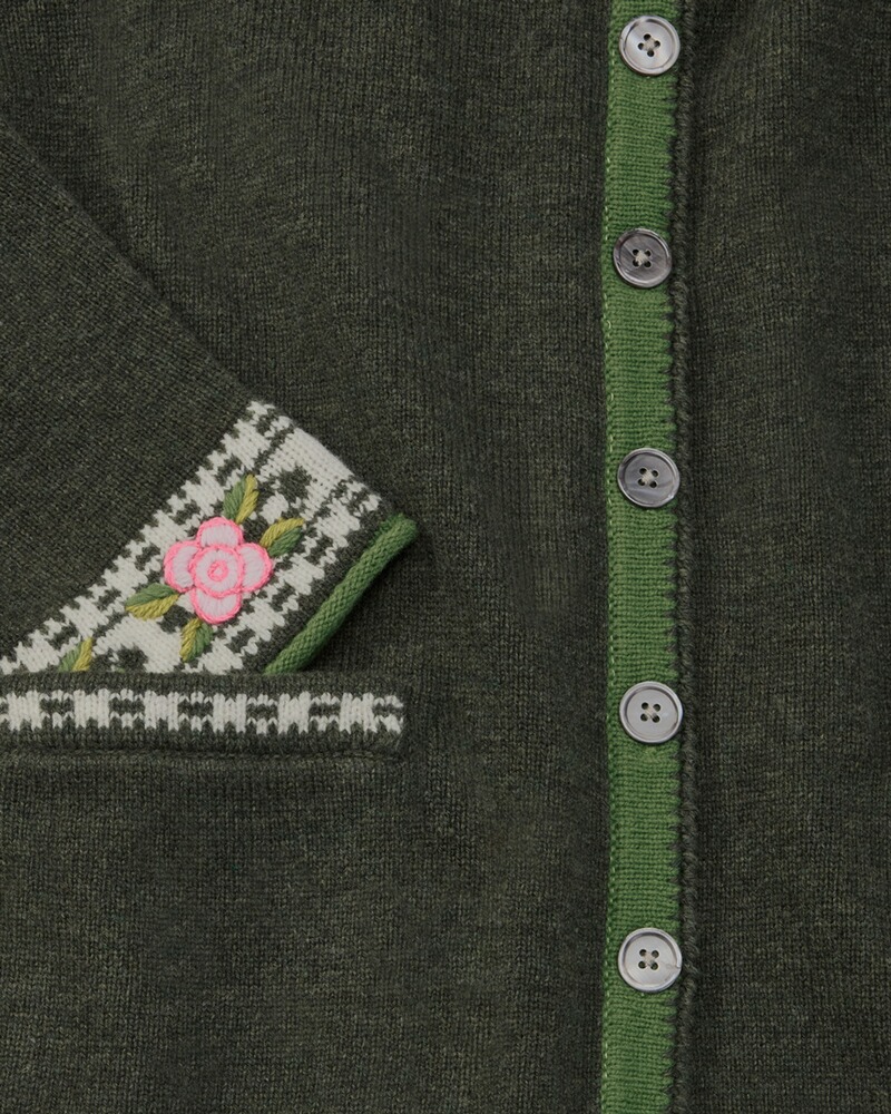Strickjacke mit Jacquard-Muster, REITMAYER