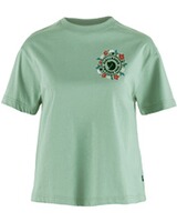 Damen T-Shirt Fjällblomster Logo, Fjällräven