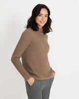 Kaschmir Stehkragenpullover, Brigitte von Schönfels