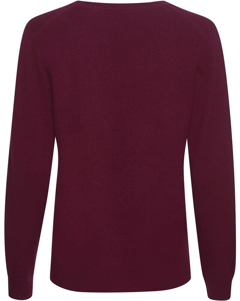 Kaschmir V-Pullover, Brigitte von Schönfels