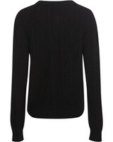 Strickjacke mit Samtband, REITMAYER