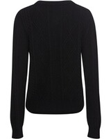 Strickjacke mit Samtband, REITMAYER