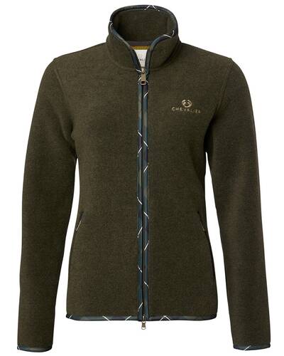 Damen Fleecejacke Mainstone 75 y Anniversary, Chevalier