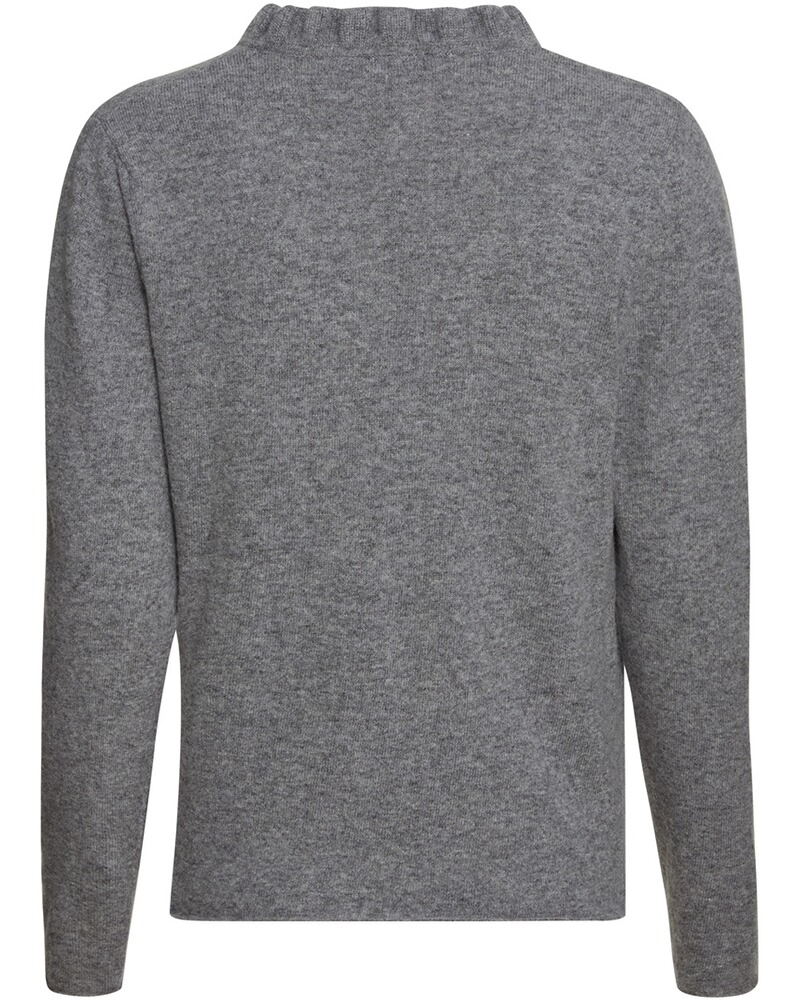 Strickjacke mit Rüschenkragen, Luis Steindl