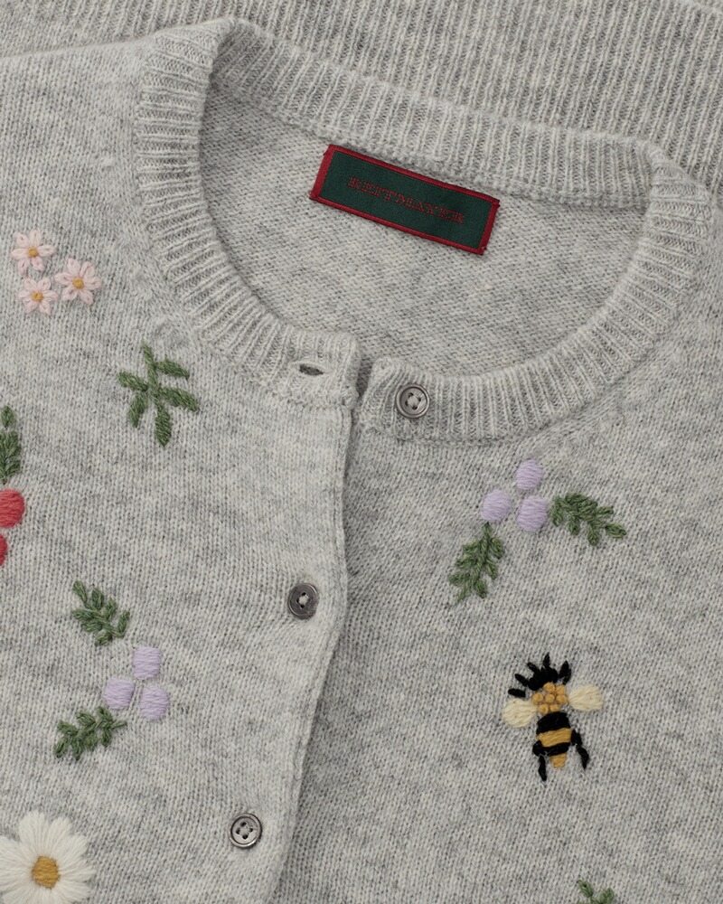 Cardigan mit Stickereien, REITMAYER