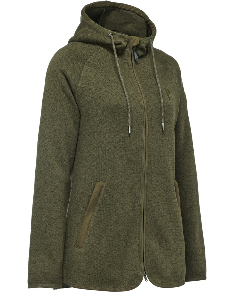 Damen Strickfleecejacke Visby 2.0, Parforce Essential