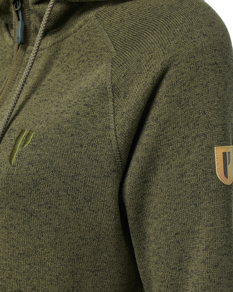 Damen Strickfleecejacke Visby 2.0, Parforce Essential