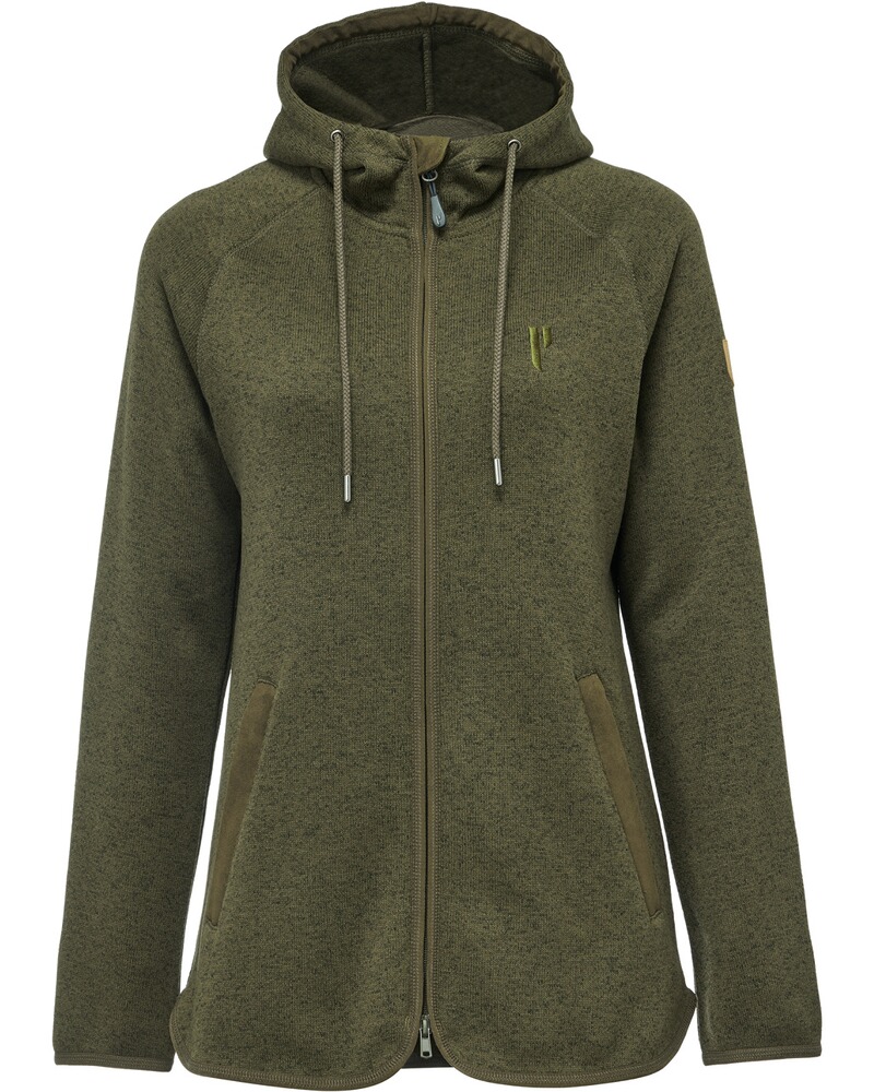 Damen Strickfleecejacke Visby 2.0