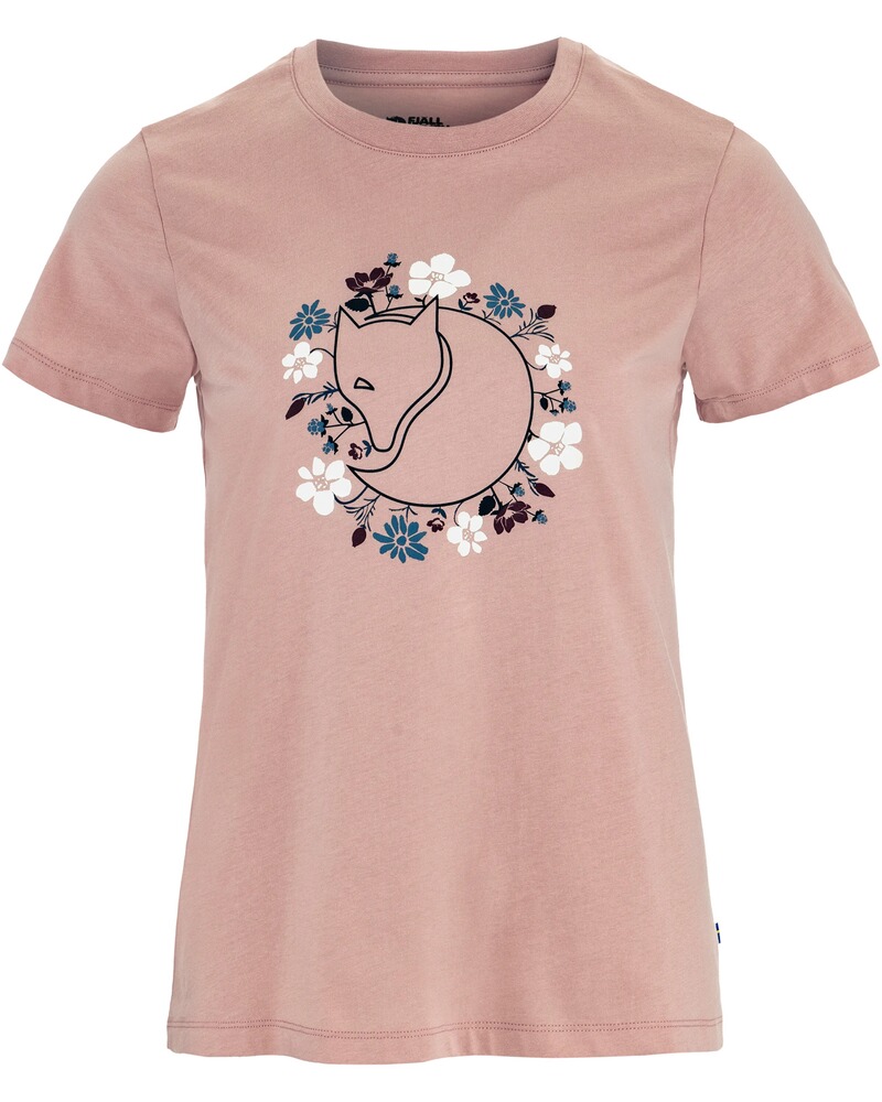 Damen T-Shirt Fjällblomster Fox