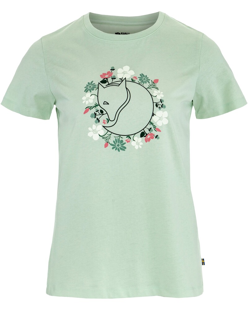 Damen T-Shirt Fjällblomster Fox