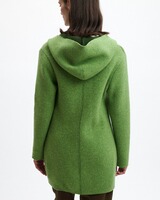 Kapuzen-Strickmantel Alina, Stapf