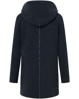 Kapuzen-Strickmantel Alina, Stapf