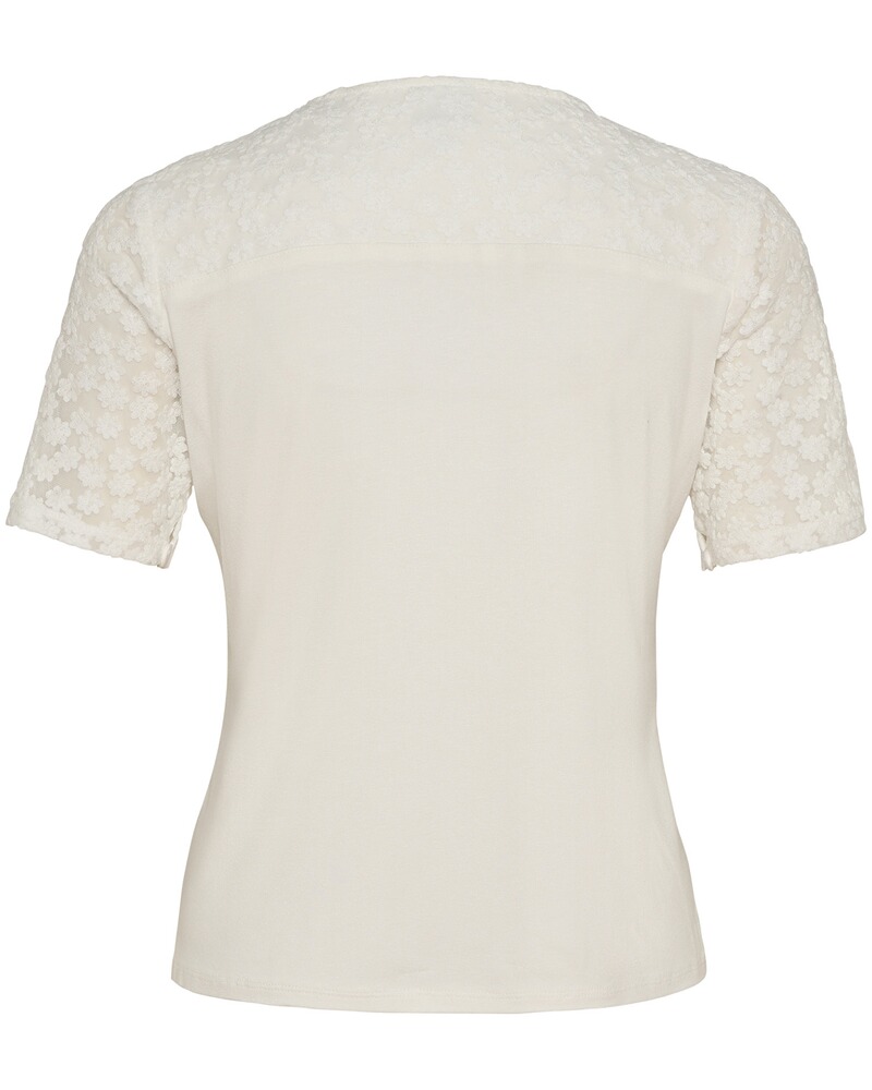 T-Shirt mit Blumenstick, Berwin