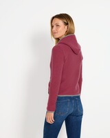 Kapuzen-Strickjacke Malwine, Stapf