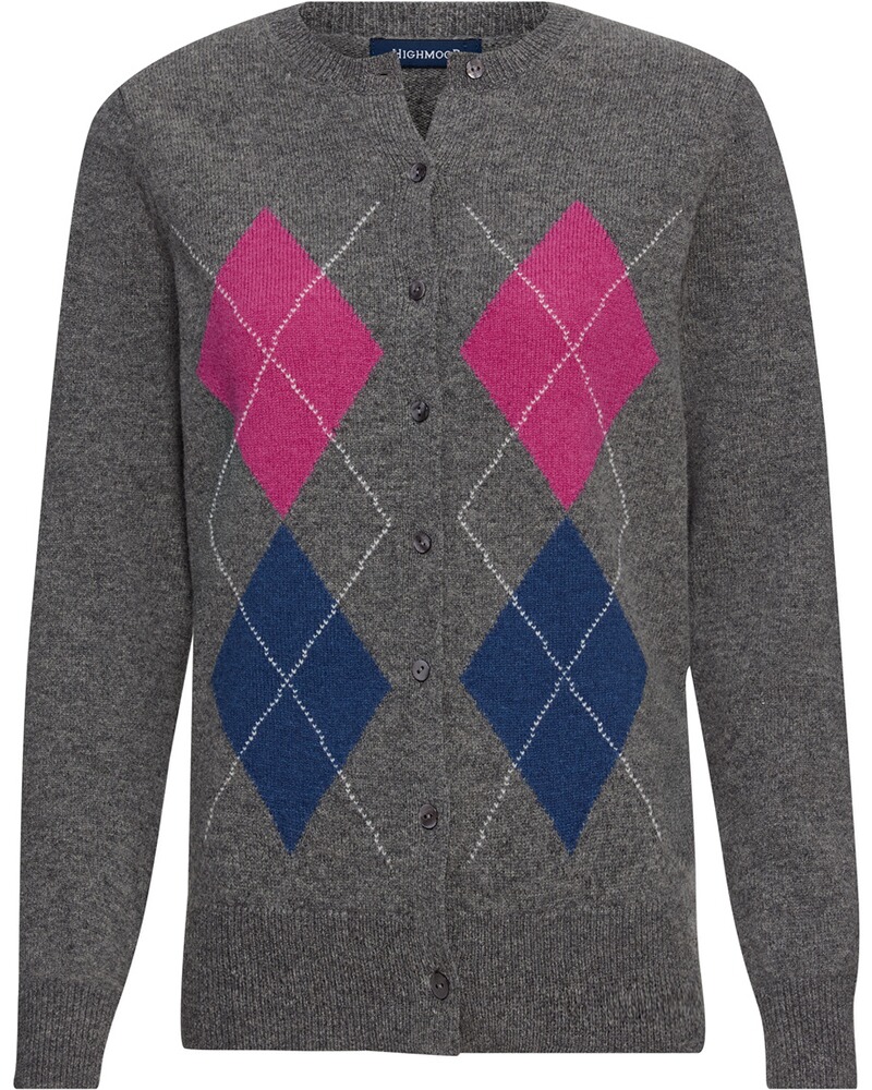 Argyle-Cardigan