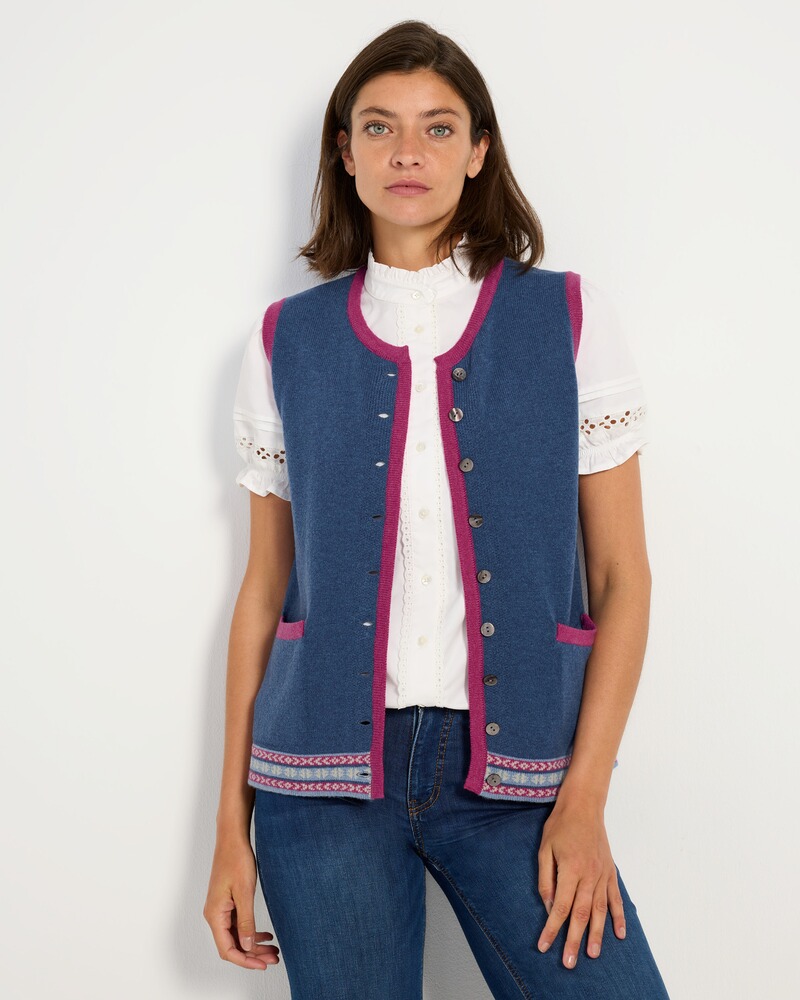 Jacquard-Strickweste, REITMAYER