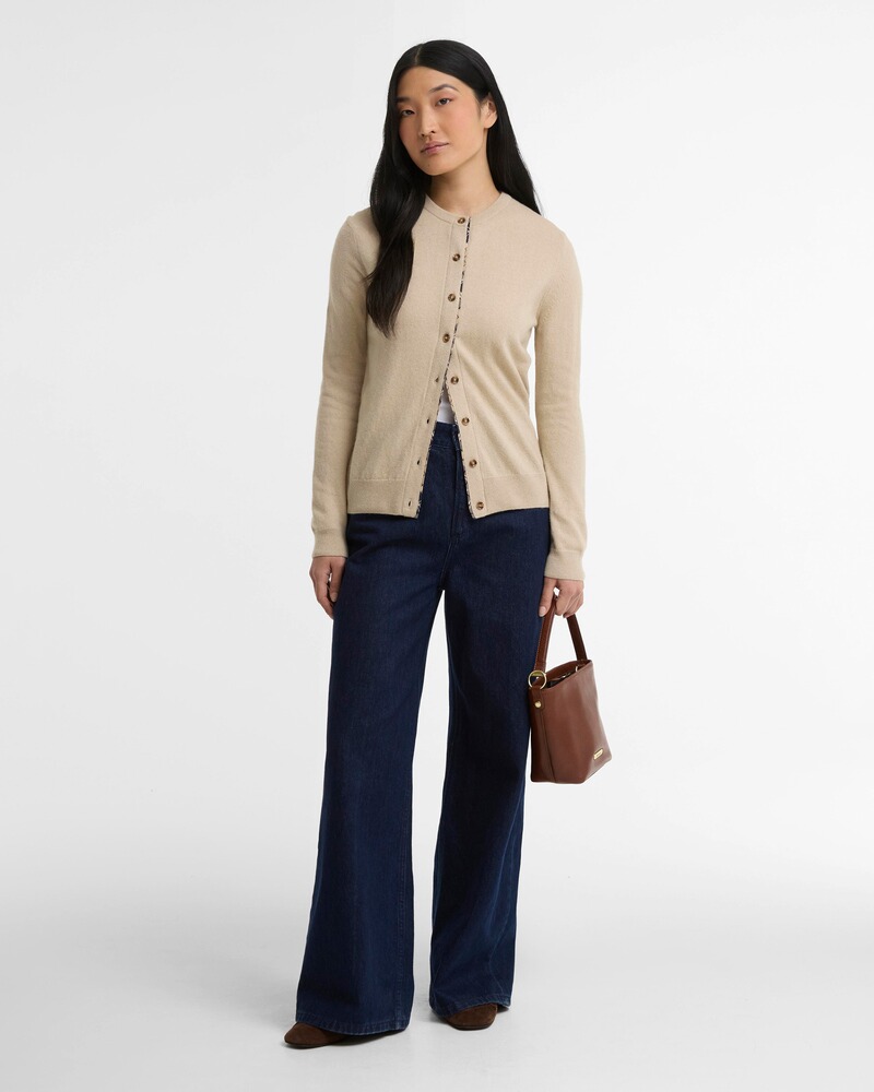 Rundhals-Cardigan Pendle Knitted, Barbour