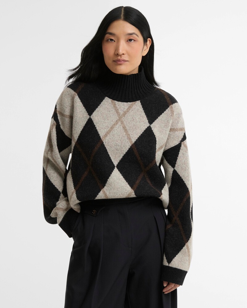 Stehkragenpullover Marlow Knitted, Barbour