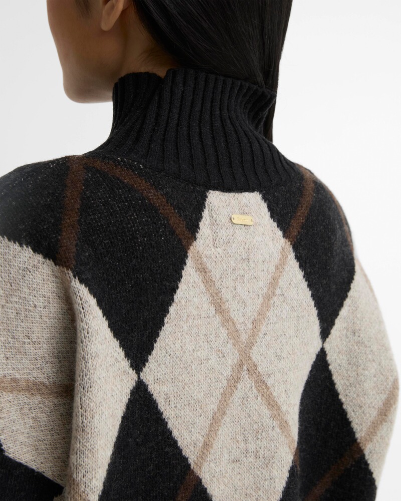 Stehkragenpullover Marlow Knitted, Barbour