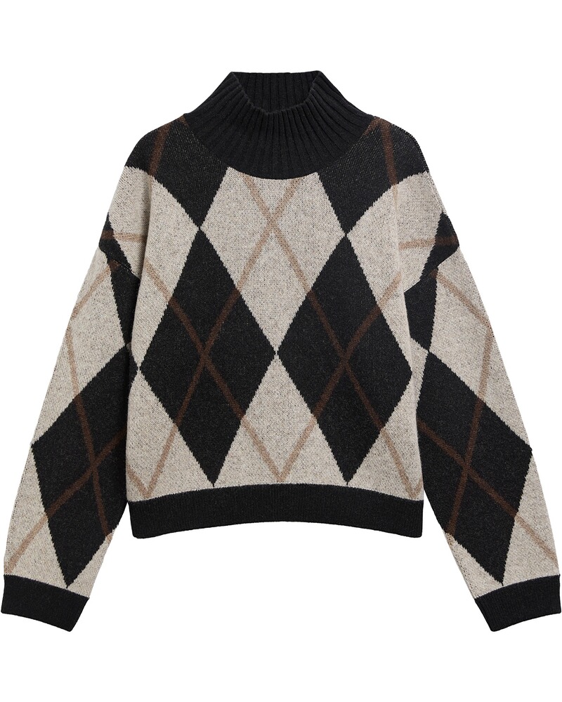 Stehkragenpullover Marlow Knitted