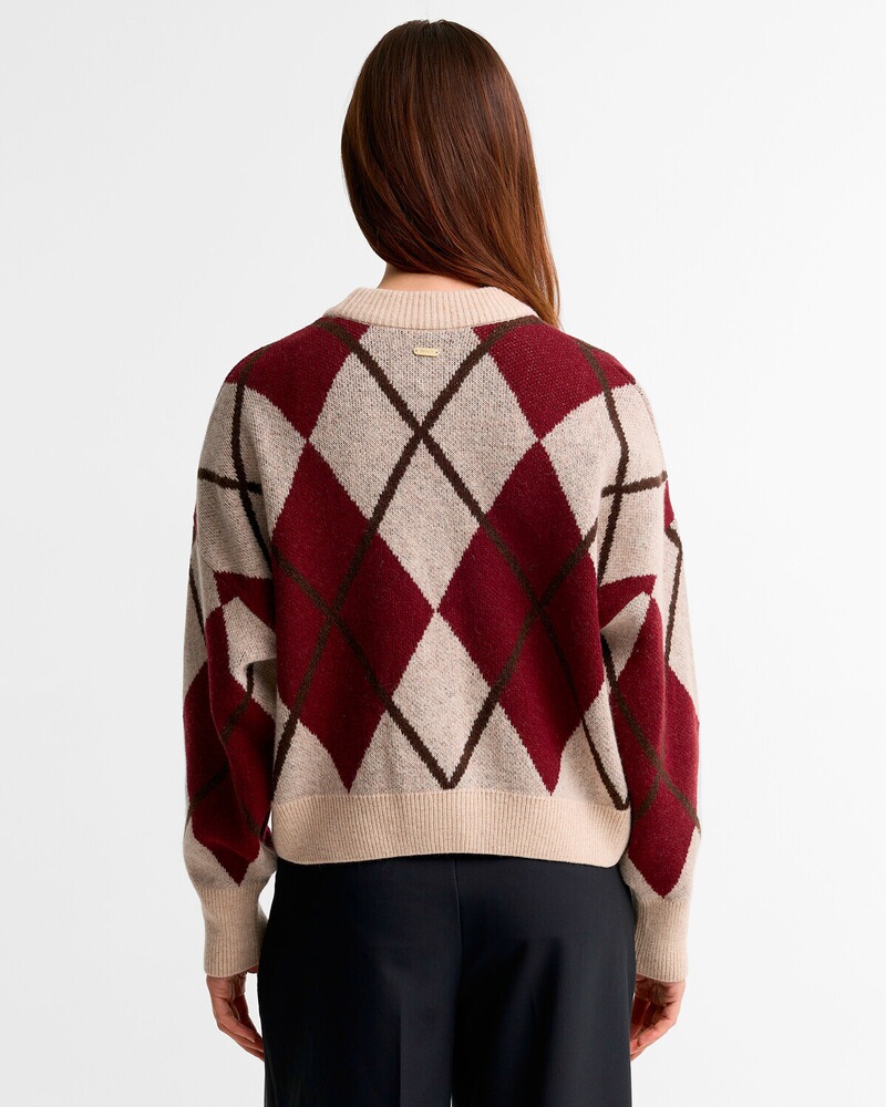 Cardigan Harleigh Knitted, Barbour