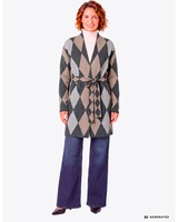 Strickmantel, White Label