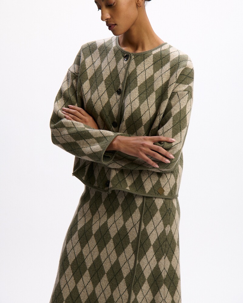 Strickjacke Claudia, Stapf