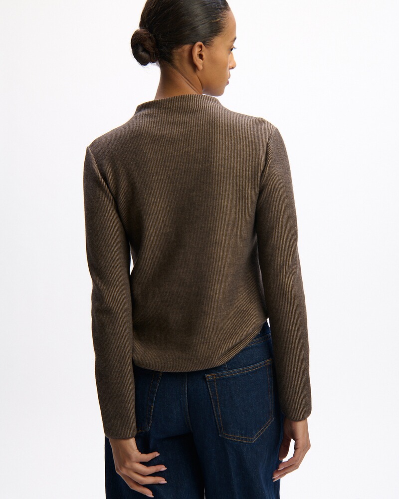 Rippenstrickpullover Neeke, Stapf