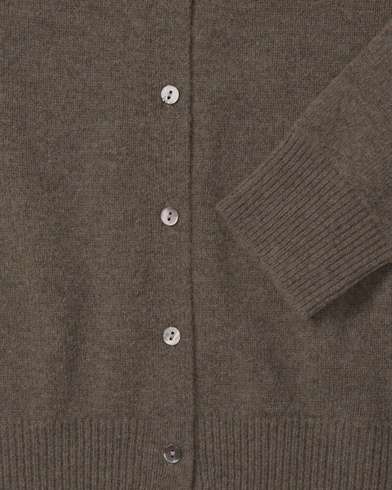 Lambswool Cardigan, HIGHMOOR