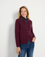 Lambswool Cardigan, HIGHMOOR