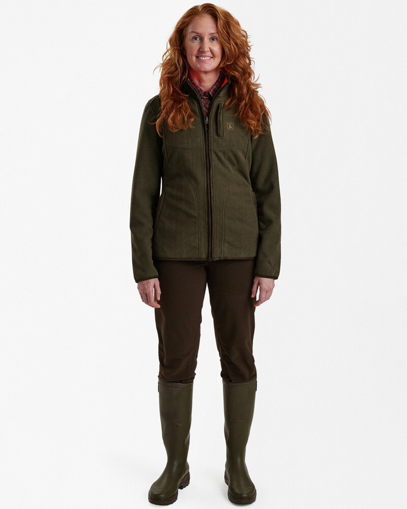 Damen Fleecewendejacke Lady Pam, Deerhunter