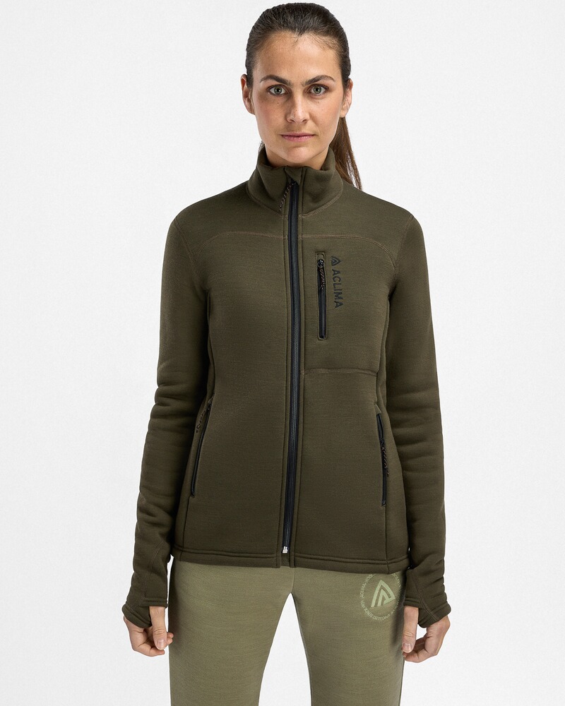 Damen Jacke FleeceWool, ACLIMA