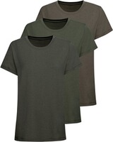 Damen 3er-Pack T-Shirts, Parforce Essential