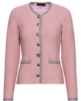 Linksstrickjacke mit Hirschstick, REITMAYER