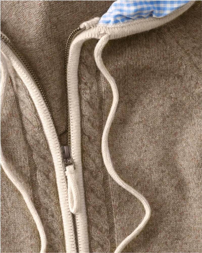 Strickjacke mit Kapuze, REITMAYER