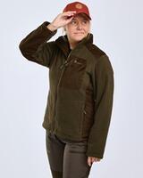 Damen Fleecejacke Wildmark Membran, Pinewood