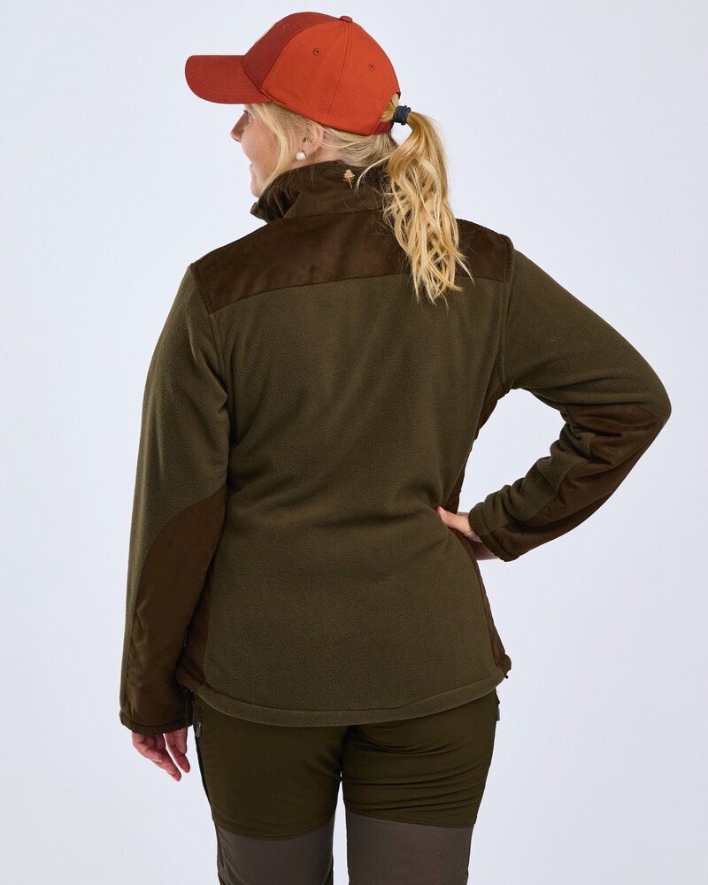 Damen Fleecejacke Wildmark Membran, Pinewood