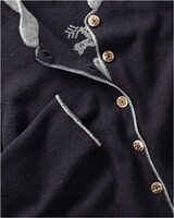 Strickjacke mit Kellerfalte, Luis Steindl