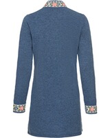 Lange Strickjacke mit Jacquard-Muster, REITMAYER