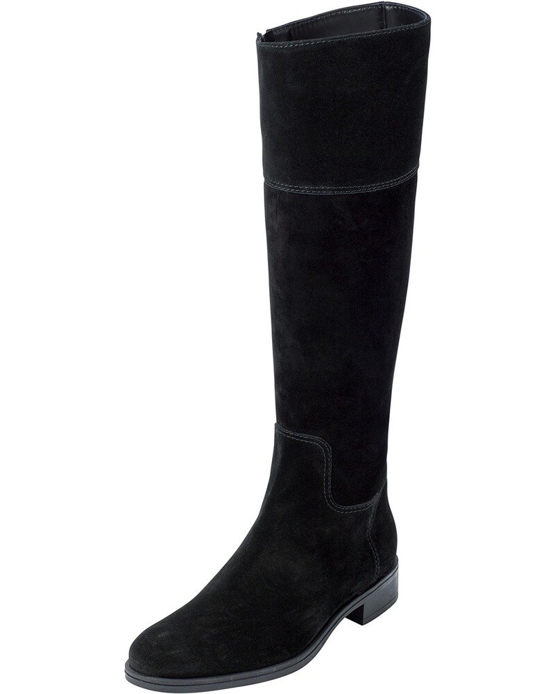 Nubuk-Stiefel im Reiter-Stil