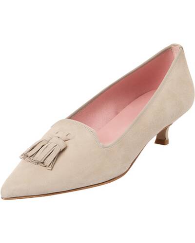 Velourspumps Angelis, Pretty Ballerinas