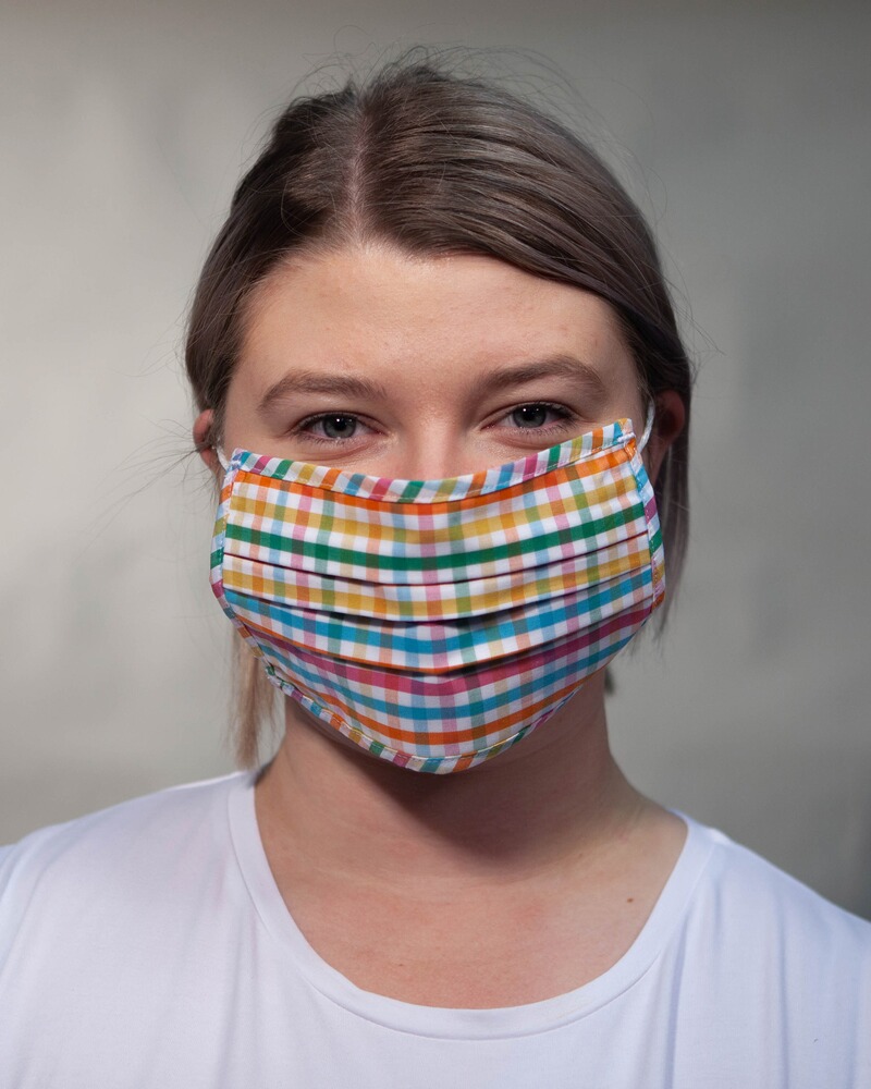 6er Pack Mund-Nasen-Maske Karos, Luis Steindl