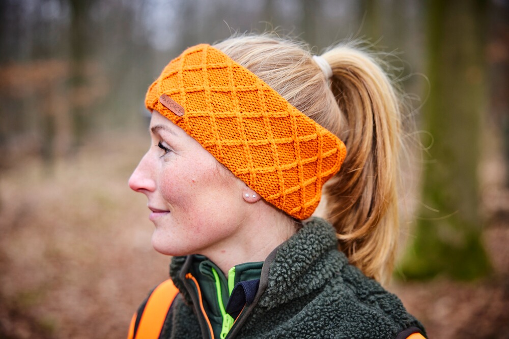 Stirnband Gitterstrick, Parforce Active