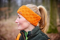 Stirnband Gitterstrick, Parforce Active